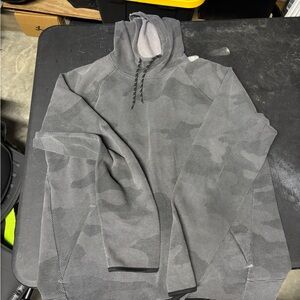 Gray Camouflage Hoodie
